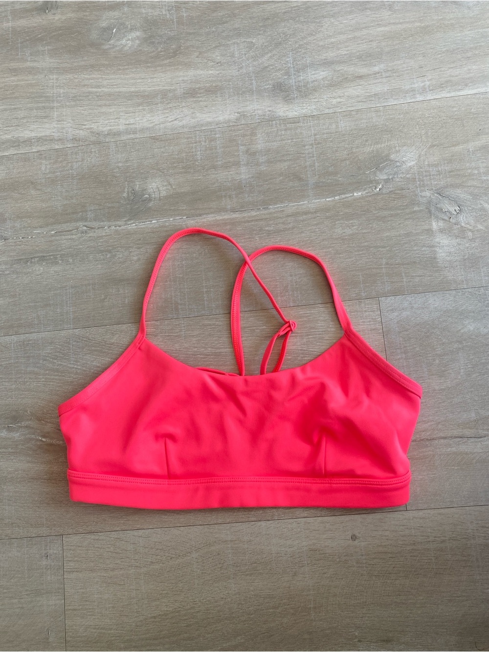 ALO Yoga Women’s Neon Pink Sports Bra